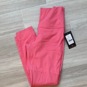lululemon athletica Coral Pink Leggings